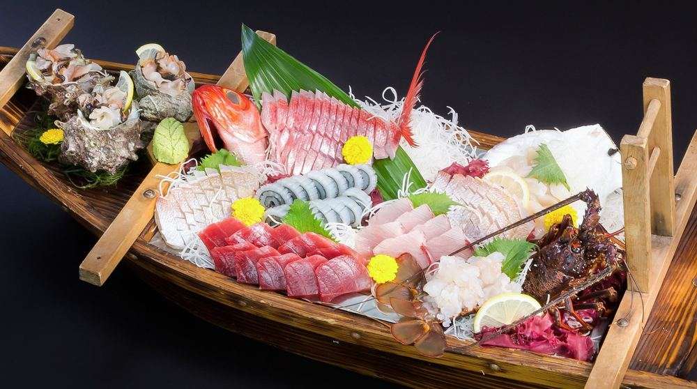 刺身の舟盛り